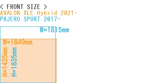 #AVALON XLE Hybrid 2021- + PAJERO SPORT 2017-